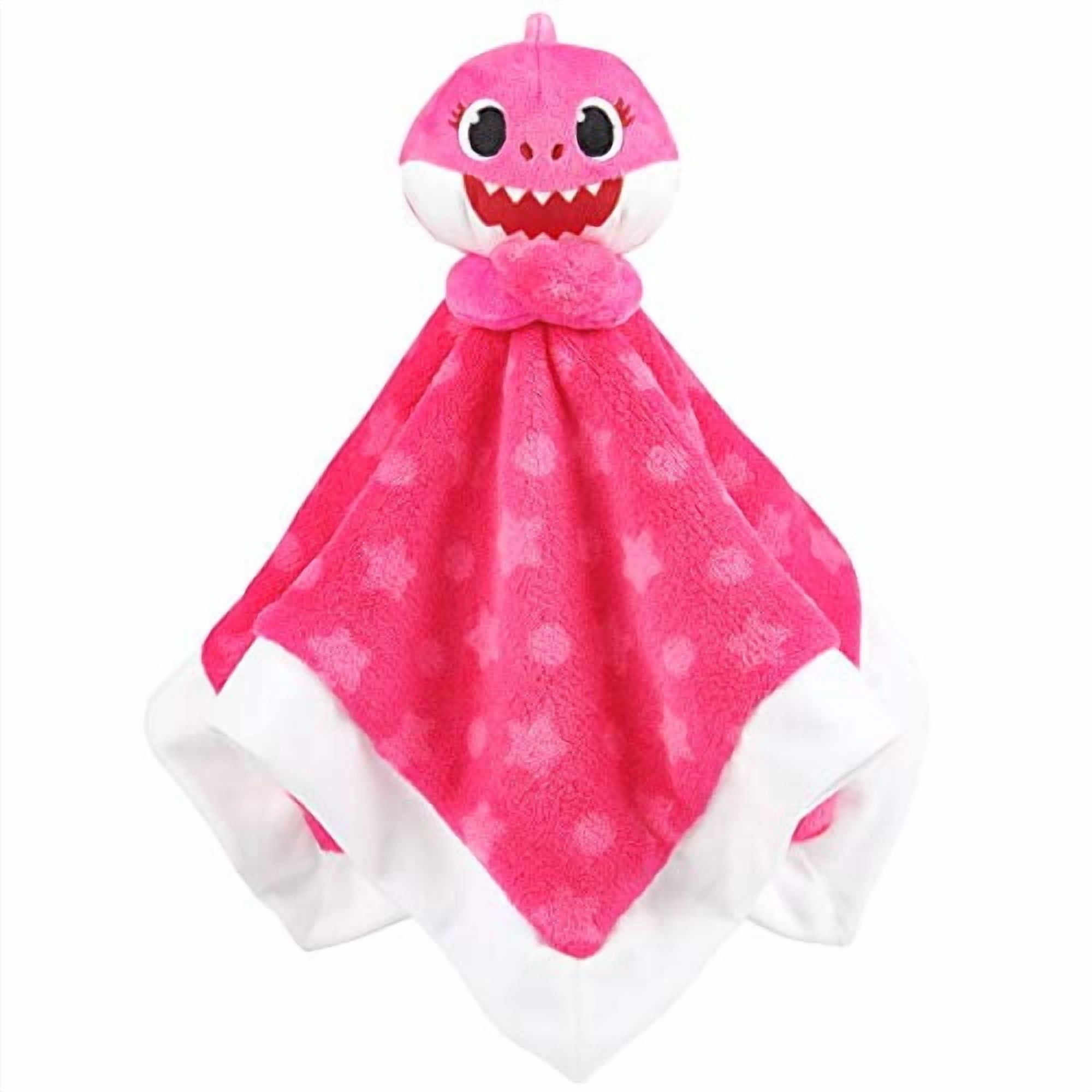 WowWee Pinkfong Baby Shark Official - Mommy Shark Plush Lovey, Pink