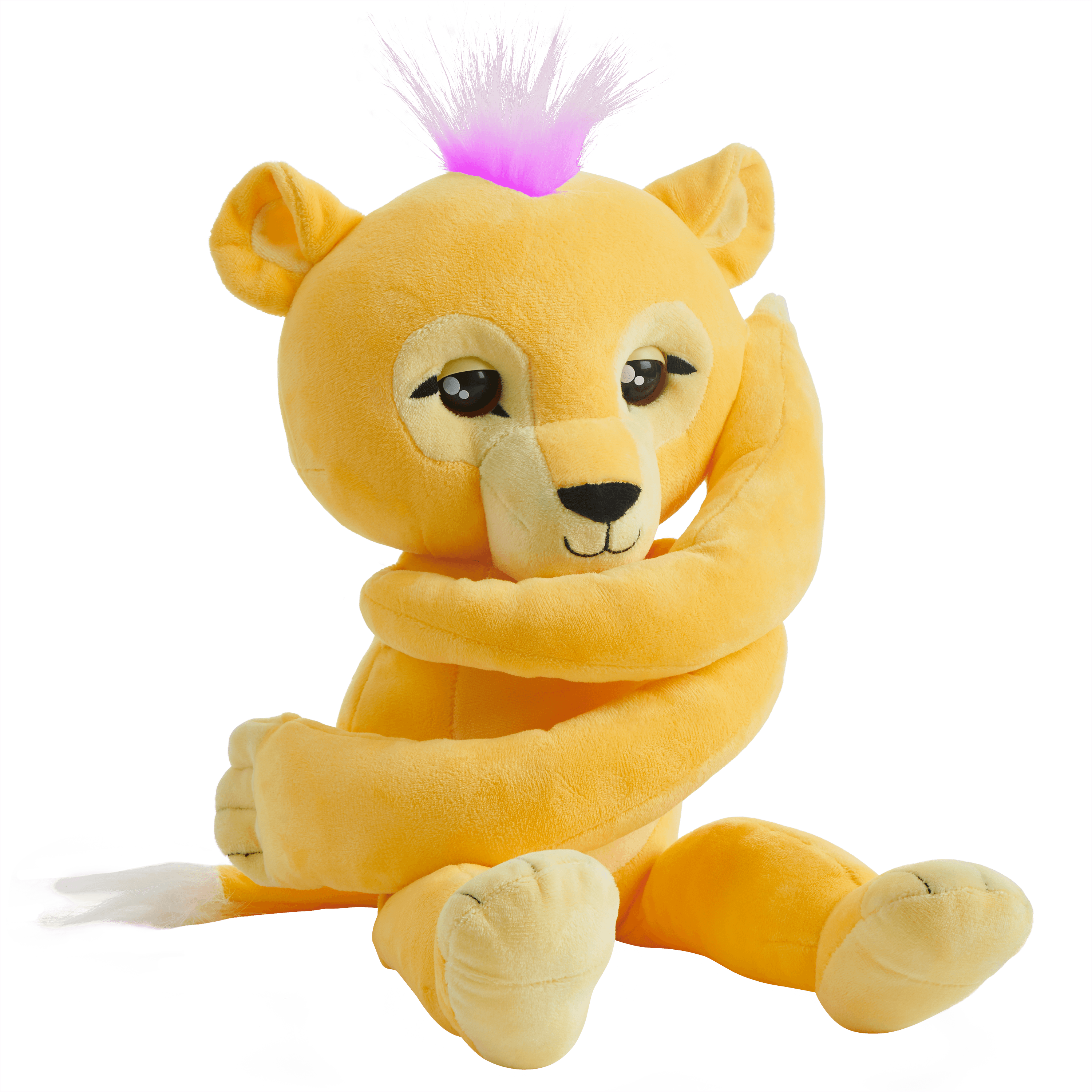 WowWee Fingerlings Hugs - Sam (Yellow) - Interactive Plush Lion - image 1 of 8