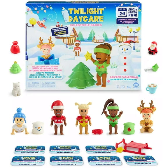 WowWee Twilight Daycare Collectible Babies Advent Calendar, 24 Days, Holiday Accessories