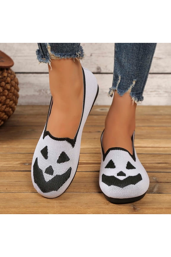 Breathable Fly Woven Casual Shoes for Women – Comfortable Soft Sole Slip-On Design for Everyday Wear & Festival Outfits