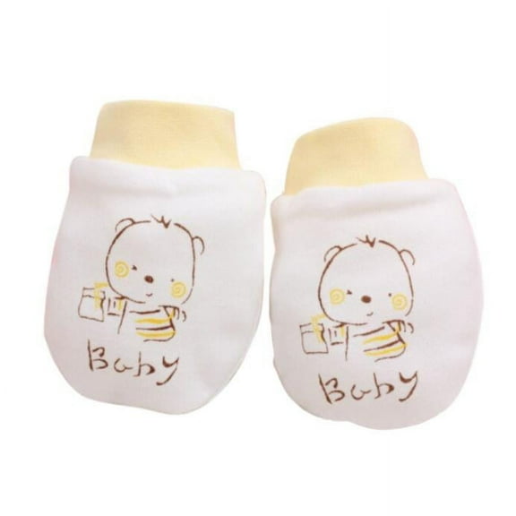 Wowcloth Clearance Adjustable Baby Mittens No Scratch Newborn Cotton Breathable Gloves Warm Baby Mitts for Boys Kids