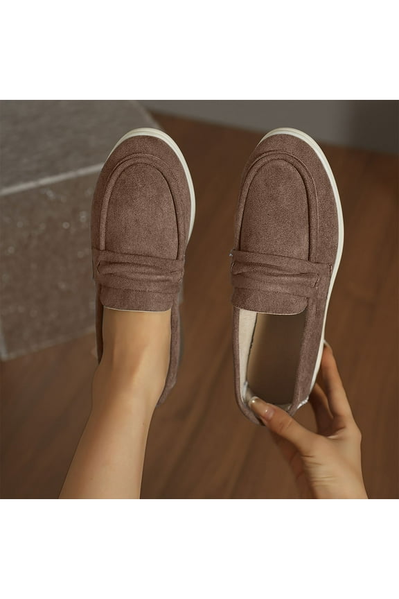Fashion Casual Women's Loafers – Lightweight Slip-On with Low-Cut Design and Flat Sole for Summer Casual & Everyday Wear