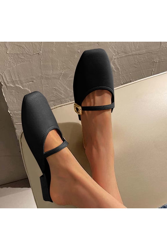 Fashionable Casual Slides for Women – Versatile Closed-Toe Slip-On with Soft Sole for Home & Leisure Footwear