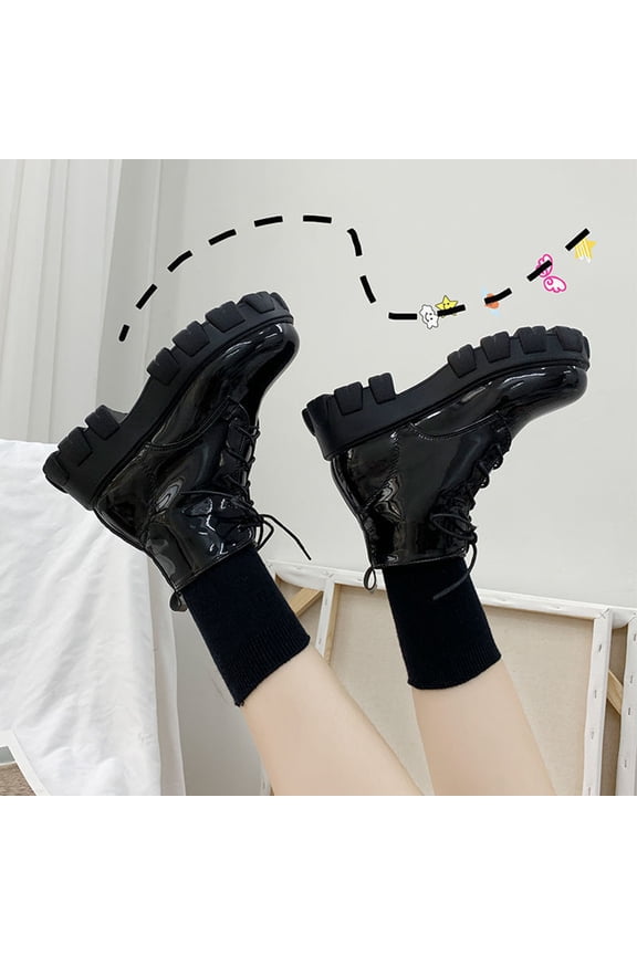 Korean-Style Fashion Ankle Boots – Comfortable Slip-On Design with Trendy Urban Style for Everyday Wear