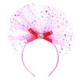 thumbnail image 1 of Wowcloth Ladies & Children's Halloween Sequins Nylon Mesh Headband - Makeup Dance Party Costume Hair Accessory, 1 of 2