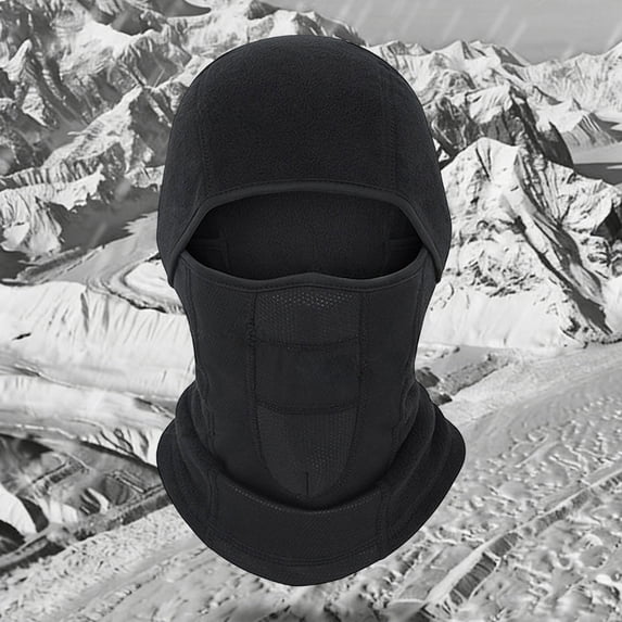 Wowcloth Men's Outdoor Cycling Neck Gaiter, Windproof Thermal Balaclava for Skiing and Winter Sports