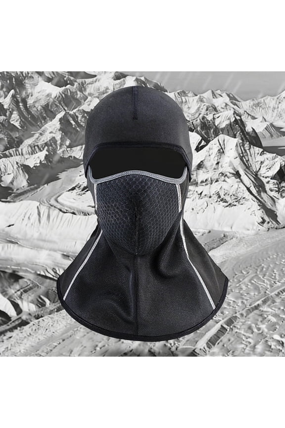 Men's Outdoor Neck Gaiter, Windproof and Thermal for Cycling and Skiing, Cold Weather Protection