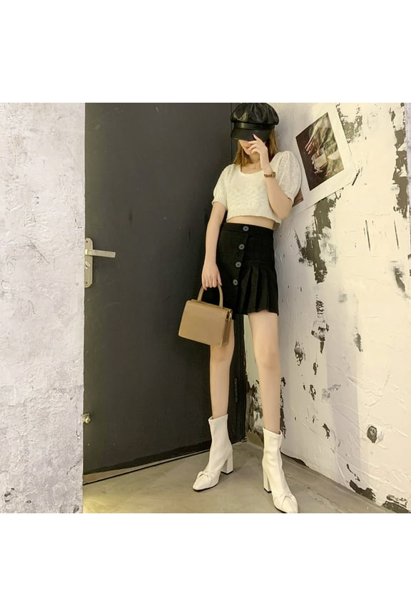 Retro Slim Boots for Women – Comfortable Slip-On Design with Vintage-Inspired Style for Casual Outfits