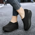 thumbnail image 1 of Wowcloth Sports Shoes for Women – Comfort Work Non-Slip Chunky Slip-On Sneakers with Arch Support for Healthcare Professionals & Everyday Comfort, 1 of 9