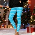 thumbnail image 1 of Wowcloth Woman's Christmas Striped Print Leggings, Fashion Stretch & Elastic Waist, Fitness Running Casual for Workouts, Jogging and Daily Wear, 1 of 9