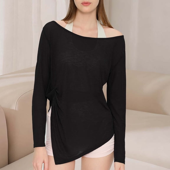 Wowcloth Woman's Fitness Overshirt, Stylish Loose Fit, Quick-Dry Sport for Workout and Casual Wear