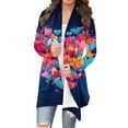 thumbnail image 1 of Wowcloth Woman's Long Sleeve Cardigan with Valentine's Day Print, Casual and Comfortable for Everyday Wear and Romantic Wears, 1 of 4