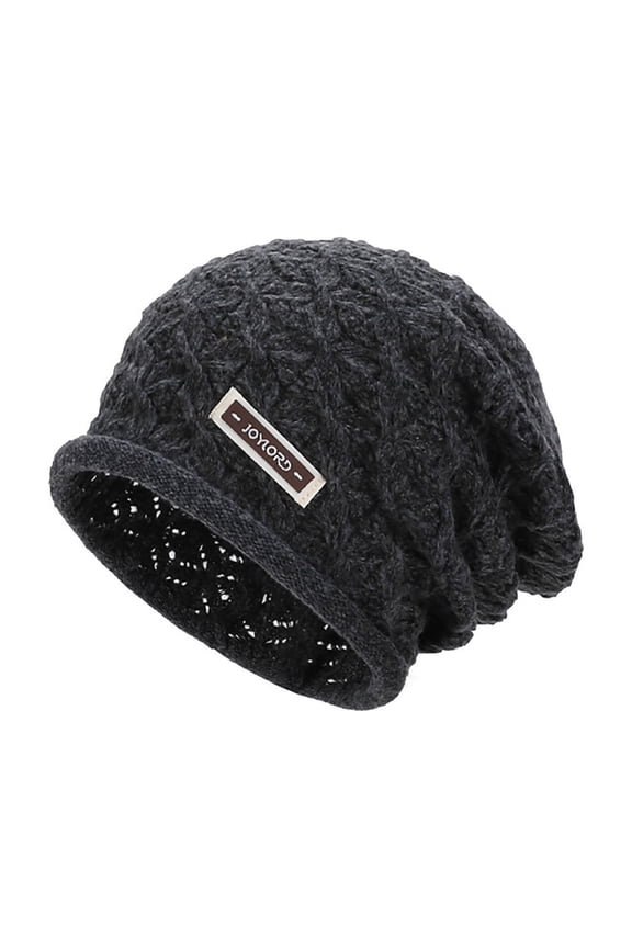 Woman's Winter Wool Beanie, Warm Knitted with Ear Flaps and Pull-On Design, Soft Fleece Lined for Cold Weather, for Outdoor Activities and Daily Wear