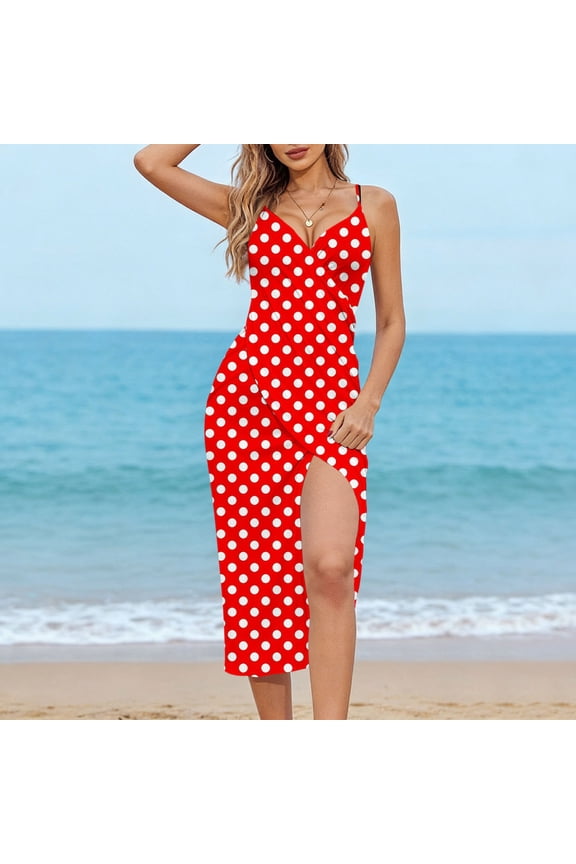 Women's Beach Wrap Dress, Solid Color with Ribbon Tie, Lightweight Sheer Cover-up for Beach and Casual Wear