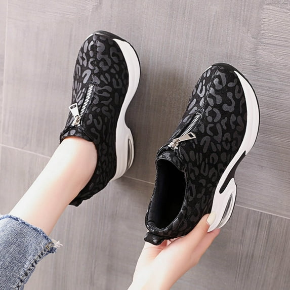 Wowcloth Women's Chunky Sole Sneakers – Elevated Comfort Slip-On with Versatile Minimalist Design for Casual Everyday Wear