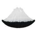 thumbnail image 1 of Wowcloth Women's Elastic Waist Chiffon Petticoat Puffy Tutu Tulle Skirt Princess Ballet Dance Pettiskirts Underskirt,Cute New, 1 of 3