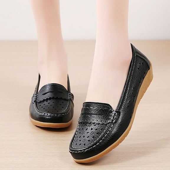 Wowcloth Women's Fashion Casual Shoes – Slip-On Lightweight Anti-Slip with Comfortable Insole for Everyday Wear