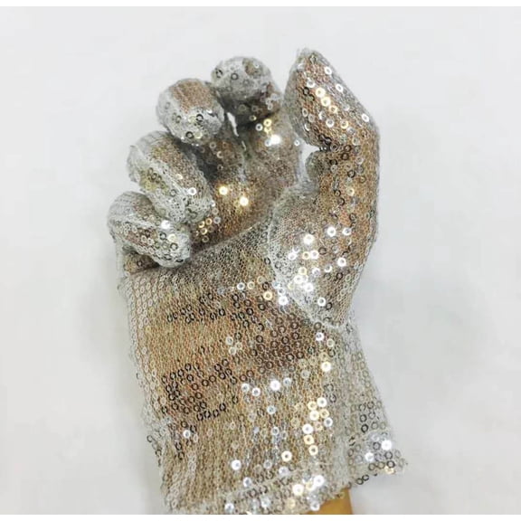 Wowcloth Women's Glitter Christmas & Halloween Ice Silk Gloves - Elastic, Breathable Decoration