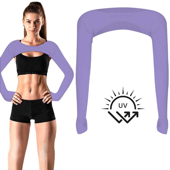 Wowcloth Women's Golf Arm Sleeves, One Piece Multi-Use Sun Shield, UPF Sun Protection Ice Silk Cooling Fabric for Outdoor Sports Cycling and Daily Use