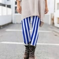 thumbnail image 1 of Wowcloth Women's Halloween Striped Print Fashion Elastic Leggings - Fitness Running Casual Pants, 1 of 9