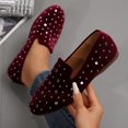 thumbnail image 1 of Wowcloth Women's Plus Size Breathable Casual Flats – Comfortable Round Toe Design with Rhinestone Accents and Soft Sole for Everyday Wear, 1 of 9