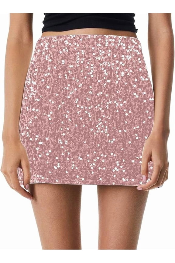 Women's Sequins Dress, Sparkly Glitter Party Dress for Evening Events and Special Wears