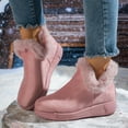 thumbnail image 1 of Wowcloth Women's Snow Boots – Plush Fleece Lining, Thick Platform Sole with Enclosed Heel & Plus Size Fit for Fashionable Autumn Winter Outdoor Wear, 1 of 9