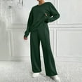 thumbnail image 1 of Wowcloth Women's Tracksuit Sets - Pullover Oversized Crewneck Sweatshirt Wide Leg Pants 2 Piece Loungewear Outfits with Pockets, 1 of 9