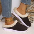 thumbnail image 1 of Wowcloth Women's Winter Casual Slip-On Slippers – Comfortable Fleece-Lined Round Toe Design for Cozy Indoor Wear, 1 of 9