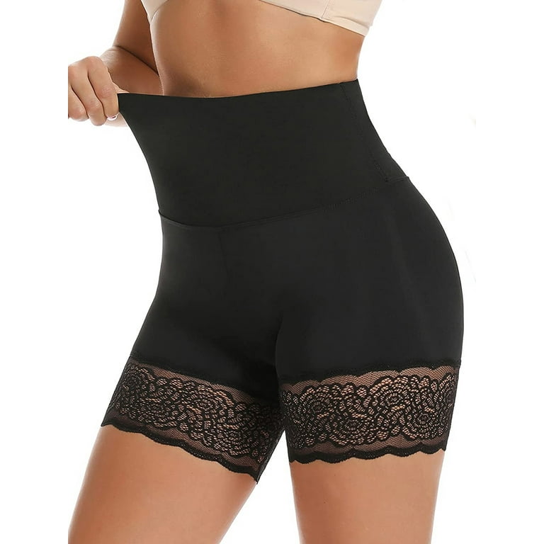Wowen Seamless Shapewear Tummy Control Panty High Waist Lace Thigh Slimmer  Body Shaper Underwear Slimming Briefs 