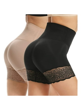 Women's Tummy Control Panty Floral Lace Body Shaper High Waist