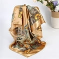 thumbnail image 1 of Wowkaka Silk Scarf Womens Elegant Large Head Scarves Soft Silk Feel Satin Square Scarf Shawl, 1 of 8