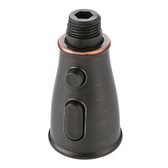 Wowow 1/2 in. Kitchen Pull Down Kitchen Tap Head Water Saving Nozzle Sprayer with 3-Spray Modes