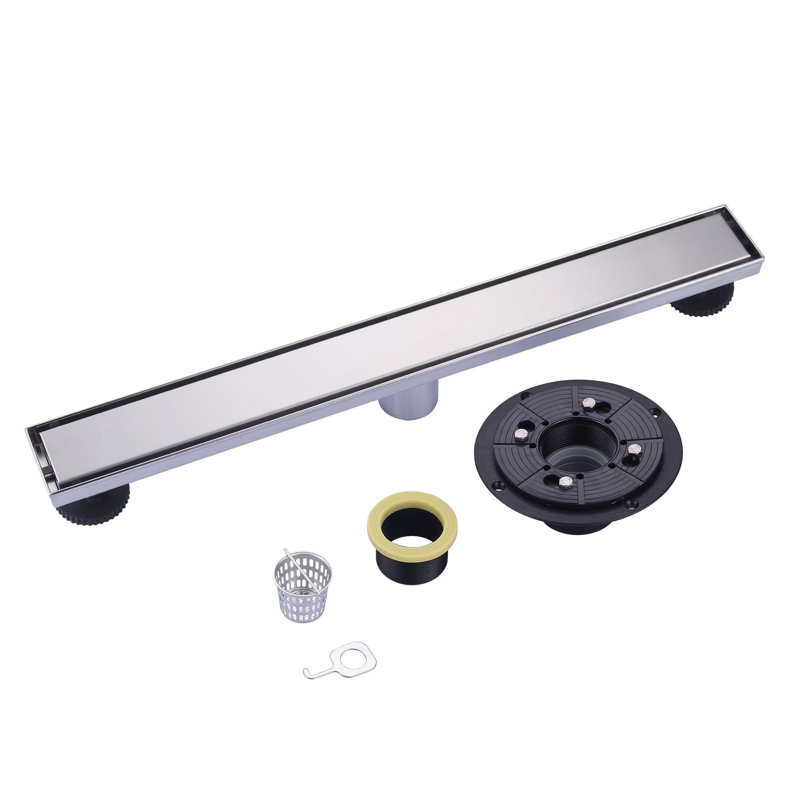 24 in. Brushed Nickel Stainless Steel Linear Shower Drain