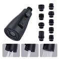 thumbnail image 1 of Wowow 3-Function Sprayer Pull Down Kitchen Faucet Spray Head Replacement with 9-Adapter Kit in Matte Black, 1 of 8