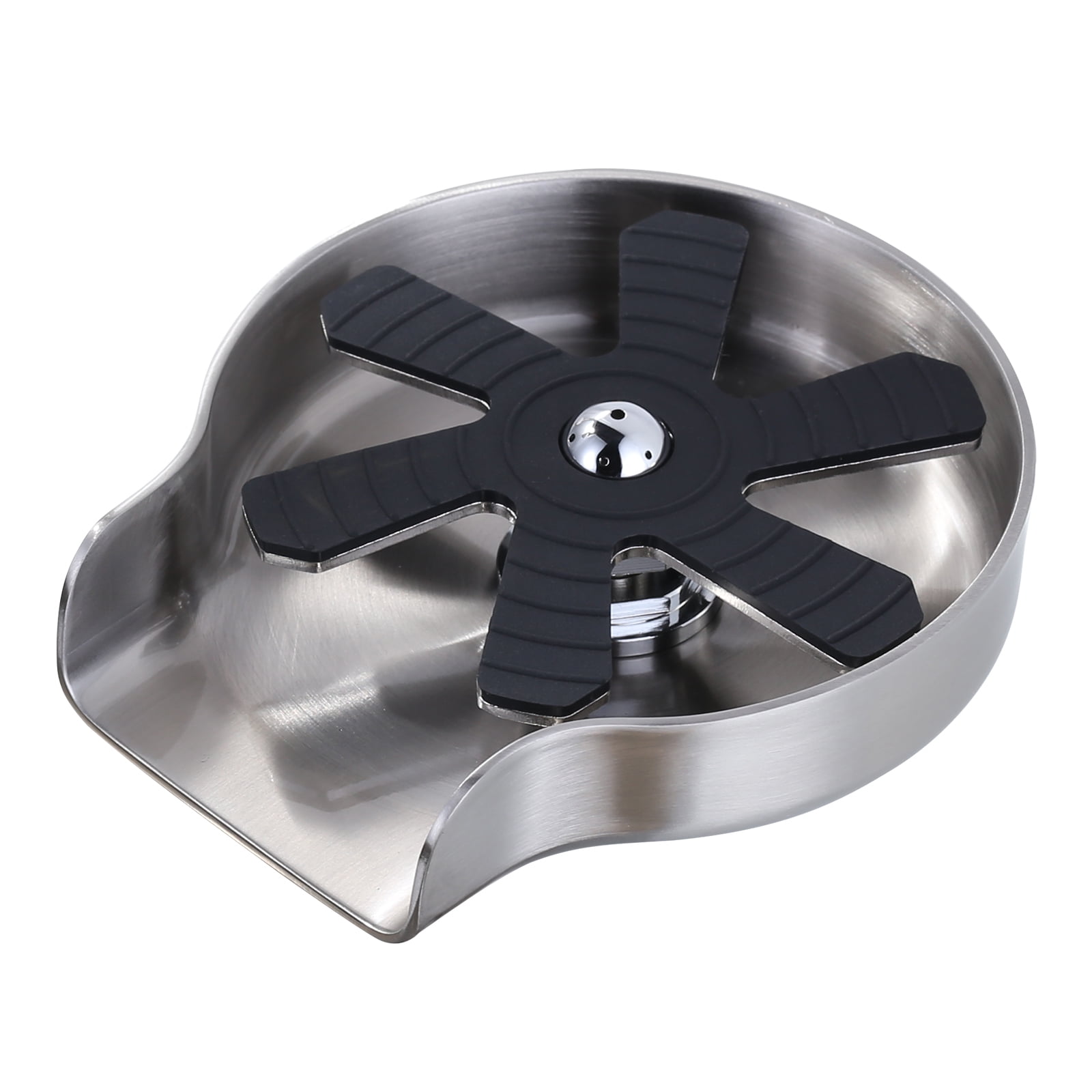 Wowow 6.3 in. Stainless Steel Escutcheon Plate in Brushed Nickel for Bar