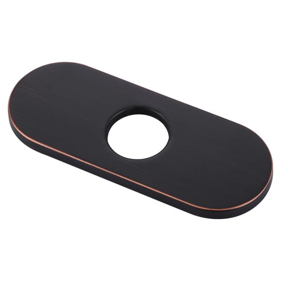 Wowow 6.3 in. Stainless Steel Escutcheon Plate in Oil Rubbed Bronze