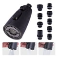 thumbnail image 1 of Wowow Kitchen Faucet Head Replacement Oil Rubbed Bronze, 3 Function Pull Out Spray Nozzle with 9 Adapters for Kitchen Sink Faucet, 1 of 6