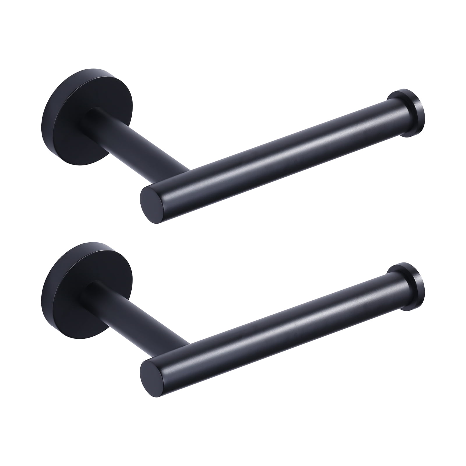 Wowow SUS304 Stainless Steel Toilet Roll Holder Wall Mount Matte Black
