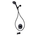 thumbnail image 1 of Wowow Single Handle 7-Spray Patterns Tub and Shower Faucet 1.8 GPM with Handheld Showerhead Corrosion Resistant in Matte Black, 1 of 7