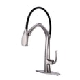 thumbnail image 1 of Wowow Single-Handle Pull-Out Sprayer Kitchen Faucet with Magnetic Docking Spray Head in Brushed Nickel, 1 of 7
