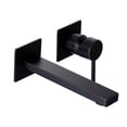 thumbnail image 1 of Wowow Solid Brass Single Handle Wall Mounted Bathroom Faucet with Rough-In Valve, 1 of 7