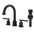 thumbnail image 1 of Wowow Two-Handle 8" Widespread Oil Rubbed Bronze Bathroom Faucet, 1 of 5