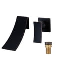 thumbnail image 1 of Wowow Waterfall Single Handle Wall Mounted Bathroom Faucet in Oil Rubbed Bronze, 1 of 8