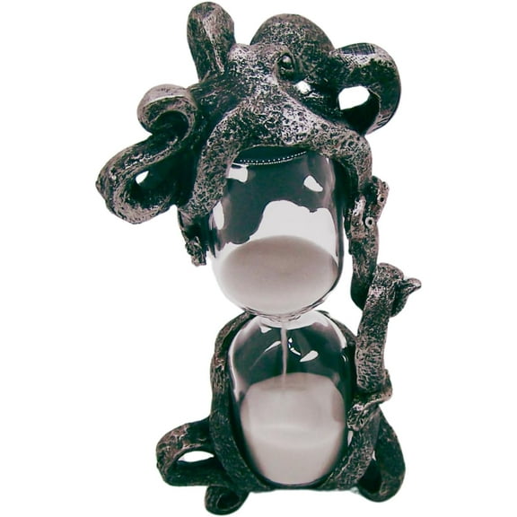 Wowser Brands Octopus Hourglass Sand Timer, 2.5 Minute Hourglass, 6.5 inches