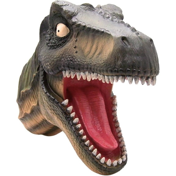 Wowser Brands T-Rex Head Wall Mount, Wall Mounted Animal Head, 17.25 inches