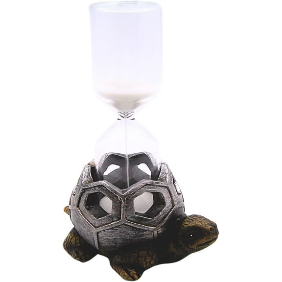 Wowser Brands Turtle Hourglass Sand Timer, 2.5 Minute Hourglass, 5.75 inches