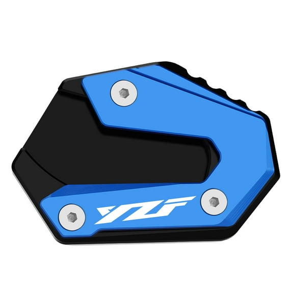 Woxiu Motocycle Kickstand Shoes Fit for Ya.ma.ha YZF R3 2015-2025, YZF R7 2022-2025, YZF R9 2025 2026 CNC Side Stand Enlarge Extension Pad yzf Accessories