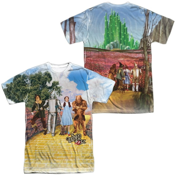 Woz On The Road Unisex Adult Sublimated Costume T Shirt (Front/Back), 3X-Large Multicolor
