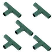 Wozhidaoke 5Pcs Plastic Garden Plant Awning Joints Connector Frame Greenhouse Bracket Parts Protective Cover A 22*15*4 A
